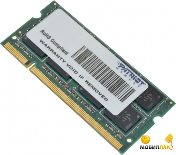   Patriot SO-DIMM DDR2 4GB 667Mhz PC2-5300 (PSD24G6672S)