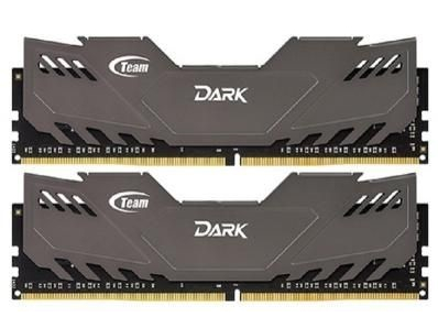   Team DDR4 2x4GB/2400 Dark Gray (TDGED48G2400HC14DC01)
