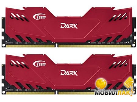  Team 16Gb DDR3 1866MHz Dark Series Red (2x8GB) TDRED316G1866HC10SDC01