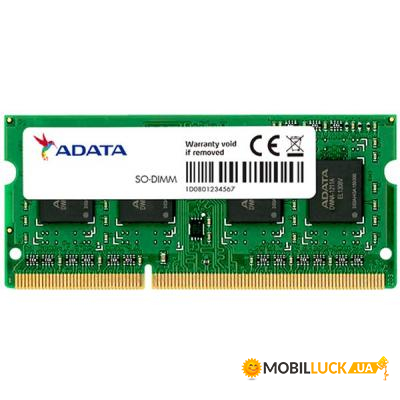     A-Data SoDIMM DDR3L 4GB 1600 MHz (ADDS1600W4G11-S)