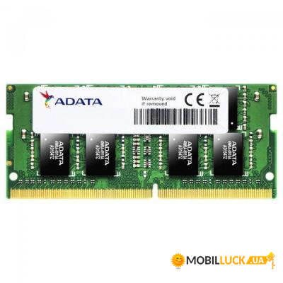     A-Data SoDIMM DDR4 4GB 2666 MHz (AD4S2666J4G19-S)