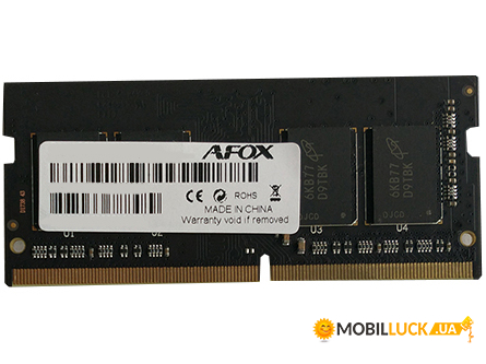     Afox DDR4 8Gb 2400Mhz OMC (AFSD48EH1P)