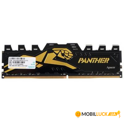     Apacer DDR4 8GB 2666 MHz Panther Rage Series (EK.08G2V.GEC)