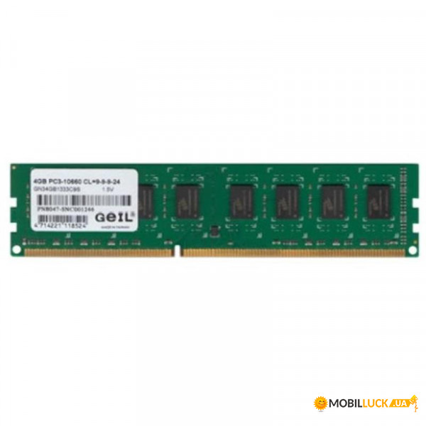   GeIL DDR4 4GB/2400 bulk (GN44GB2400C17S)