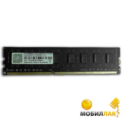   G.Skill DDR3 4GB 1600 MHz (F3-1600C11S-4GNT)