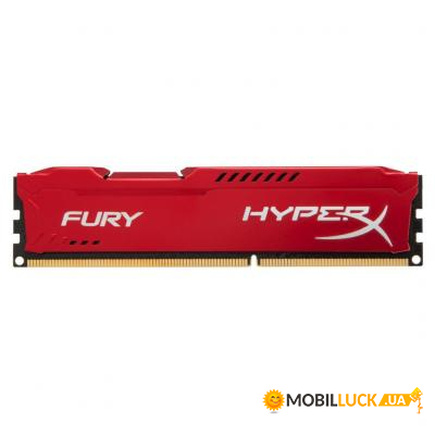   Kingston DDR4 16GB 3466 MHz HyperX Fury Red (HX434C19FR/16)