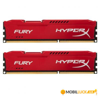   Kingston HyperX Fury DDR4 2x16GB/3200 Red (HX432C18FRK2/32)