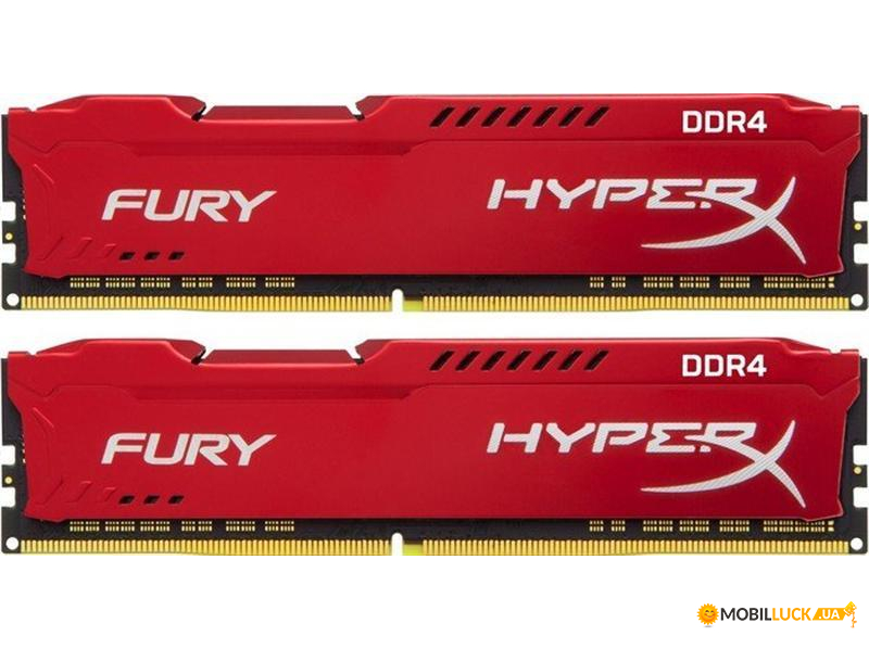   Kingston HyperX Fury DDR4 2x8GB/3200 Red (HX432C18FR2K2/16)