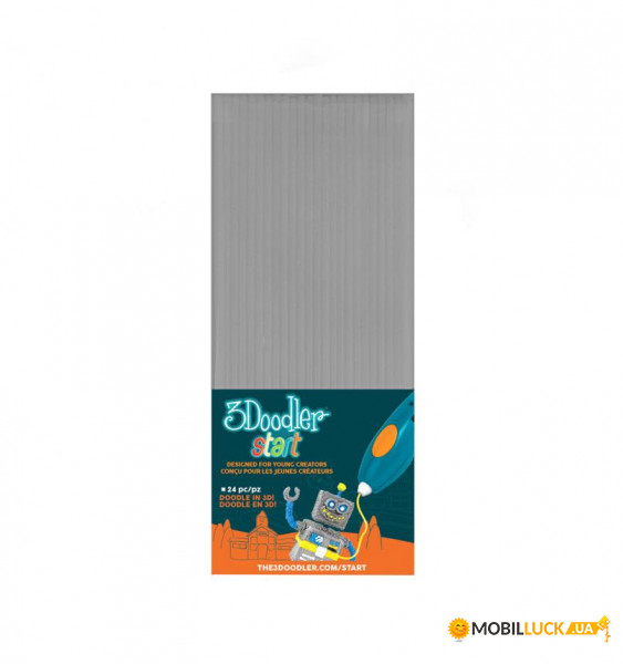   3Doodler Start  24  (3DS-ECO08-GREY-24)