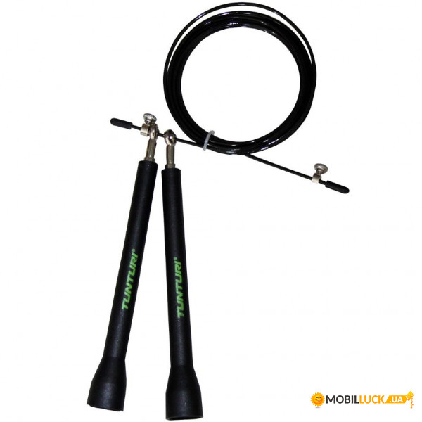  Tunturi Adjustable Skipping Rope with Bearings (14TUSCF100)