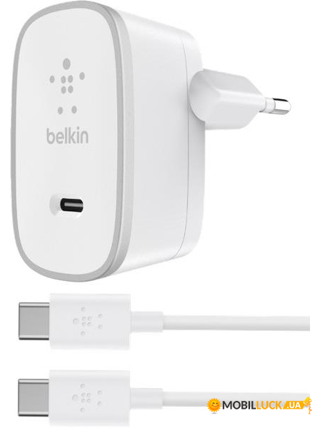   Belkin USB-C Charger c  USB-C (F7U008vf05-WHT)