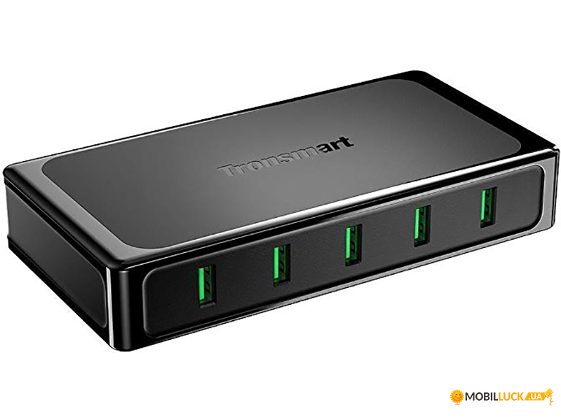      Tronsmart U5TF Titan Plus 90W 5 Ports USB Desktop Charger Black