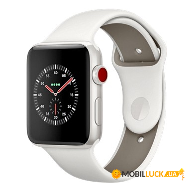 - Apple Watch Edition Series 3 GPS + Cellular 42mm White (MQKD2)
