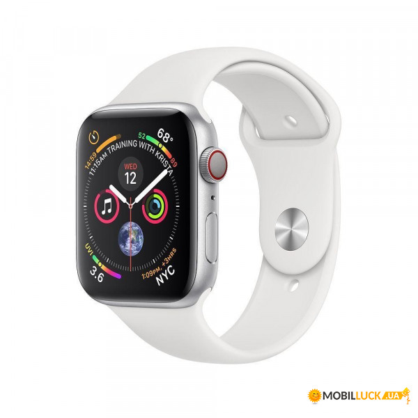 - Apple Watch Series 4 GPS + LTE 44mm Aluminum Case (MTUU2)