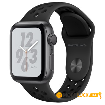 - Apple Watch Nike+ Series 4 GPS 40mm Gray Alum (MU6J2)