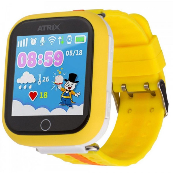 - Atrix Smart watch iQ100 Touch GPS Orange