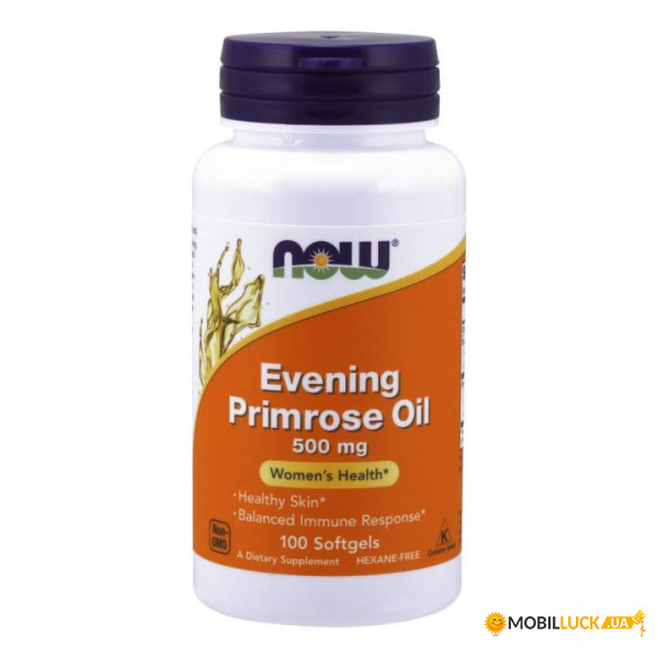   NOW Evening Primrose Oil 500 mg Softgels 120  (4384301384)
