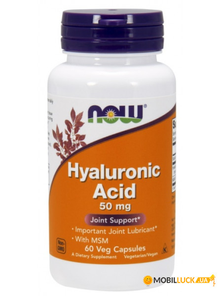  NOW Hyaluronic Acid with MSM 60  (4384301203)