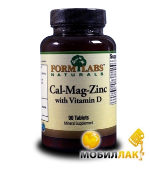  Form Labs Naturals Cal-Mag-Zinc+Vitamin D 90  (47106)
