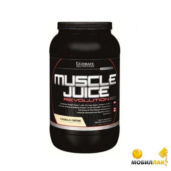  Ultimate Nutrition Muscle Juice 2600 Revolution, 2,12  vanilla (47407)