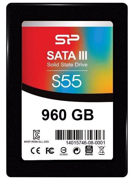 SSD  Silicon Power 2.5 S55 960GB SATA (SP960GBSS3S55S25)