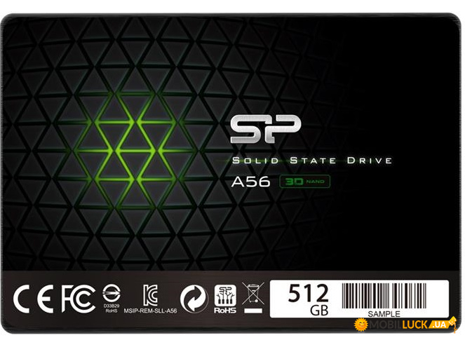  SSD 2.5 Silicon Power A56 (SP512GBSS3A56A25)