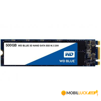  SSD Western Digital M.2 2280 500GB (WDS500G2B0B)