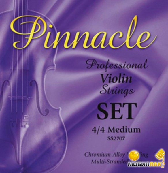    Super Sensitive SS2707 Pinnacle Professional Violin Strings set 4/4 medium