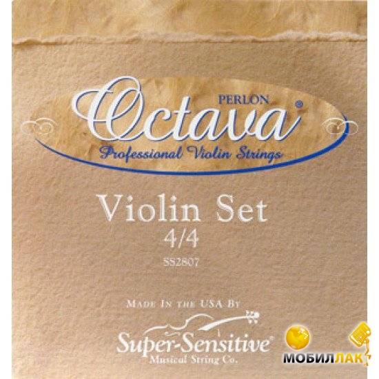    Super Sensitive SS2807 Perlon Octava Professional Violin Strings set 4/4