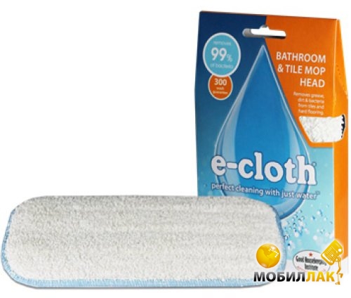    E-Cloth Bathroom & Tile Mop Head 206304