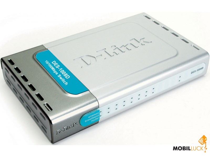  D-Link DES-1008D 8-port 10/100Mbps