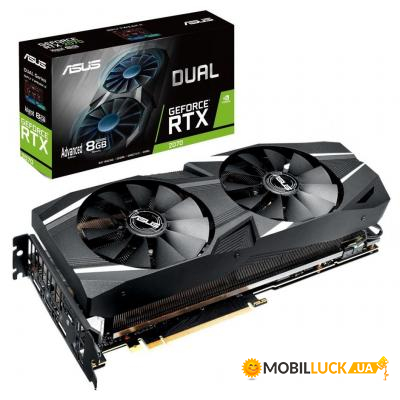  Asus GeForce RTX2070 8192Mb (DUAL-RTX2070-A8G)