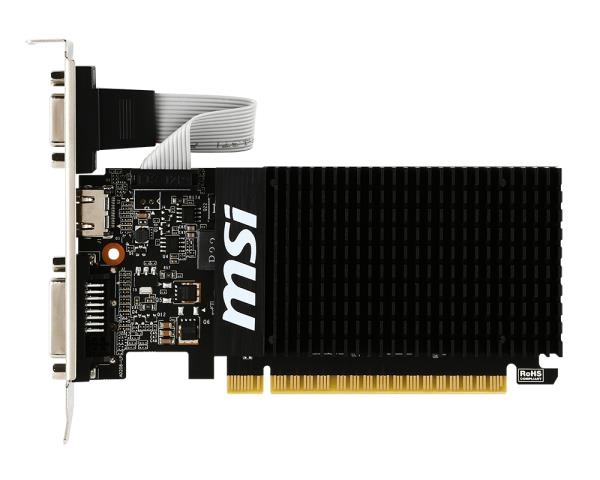  MSI GeForce GT710 1GB DDR3 64bit Low Profile Silent (GT_710_1GD3H_LP)