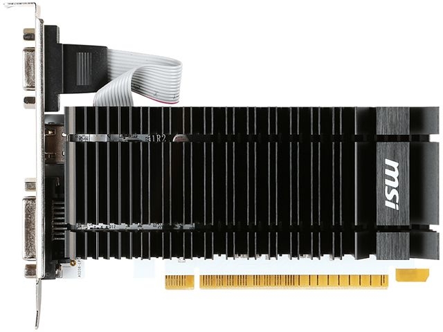  MSI GeForce GT730 2GB DDR3 Low Profile Silent (N730K-2GD3H/LP)