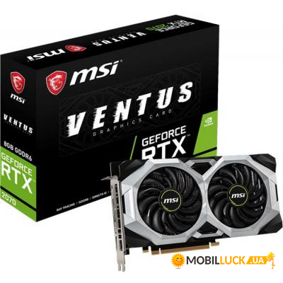  MSI GeForce RTX2070 8192Mb VENTUS (RTX 2070 VENTUS 8G)