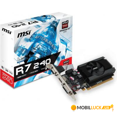  MSI Radeon R7 240 2048Mb  (R7 240 2GD3 64B LP)