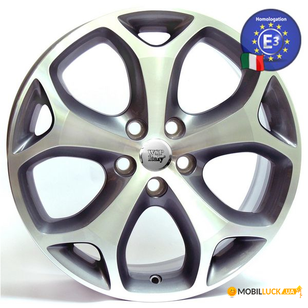 WSP Italy FORD 6,5x16 MAX - MEXICO FO50 W950 5x108 50 63,4 ANTHRACITE POLISHED (1440631)