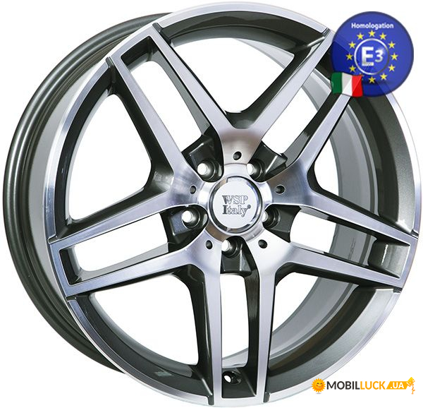 WSP Italy MERCEDES 8.5x19.0 ENEA W771 ME12 5X112  38 66,6 ANTHRACITE POLISHED (B66031493,A2224010000)