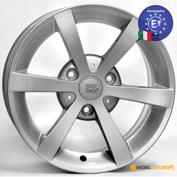  WSP Italy SMART WSP Italy 5,0x15 LEEDS (Front) SM06 W1506 3x112 30 57,1 SILVER (A4514010302 (Front))