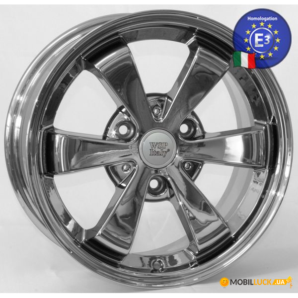  WSP Italy SMART WSP Italy 6,0x15 ETNA (Rear) SM07 W1507 3x112 -5 57,1 CHROME (A4514011902 (Rear))