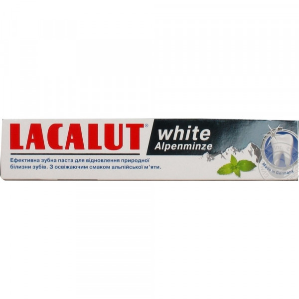 Крем лакалют. Зубная паста Lacalut White, 75мл. Лакалют Уайт з/паста 75мл. Лакалют White Alpenminze з/паста 75мл. Лакалют Уайт состав.