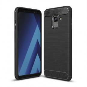    Laudtec Samsung Galaxy A8 2018 Carbon Fiber Black (LT-A73018B)