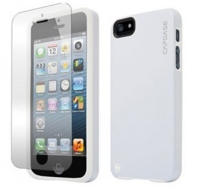   iPhone 5/5S Capdase Alumor Jacket Elli White/White (MTIH5-5122) 6