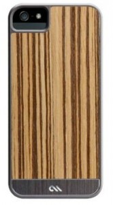 - Case-Mate CM022436 Premium Wood Cases Zebra Print for iPhone 5/5S