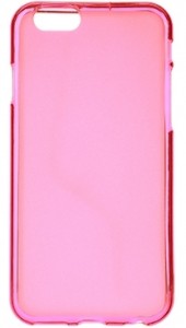  Drobak Elastic PU  Apple Iphone 6 Pink Clear (210288)