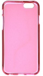  Drobak Elastic PU  Apple Iphone 6 Pink Clear (210288) 3