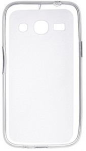  Drobak Elastic PU  Samsung Galaxy Star Advance Duos G350 White Clear (218655) 3