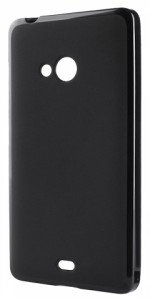  Drobak Elastic PU  Microsoft Lumia 540 DS Black (215627)