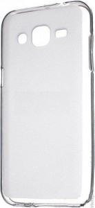   Drobak Elastic PU  Samsung Galaxy J2 Duos J200 White Clear (216959) (0)