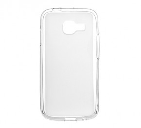  Drobak Elastic PU  Samsung Galaxy Star Plus Duos S7262 White Clear